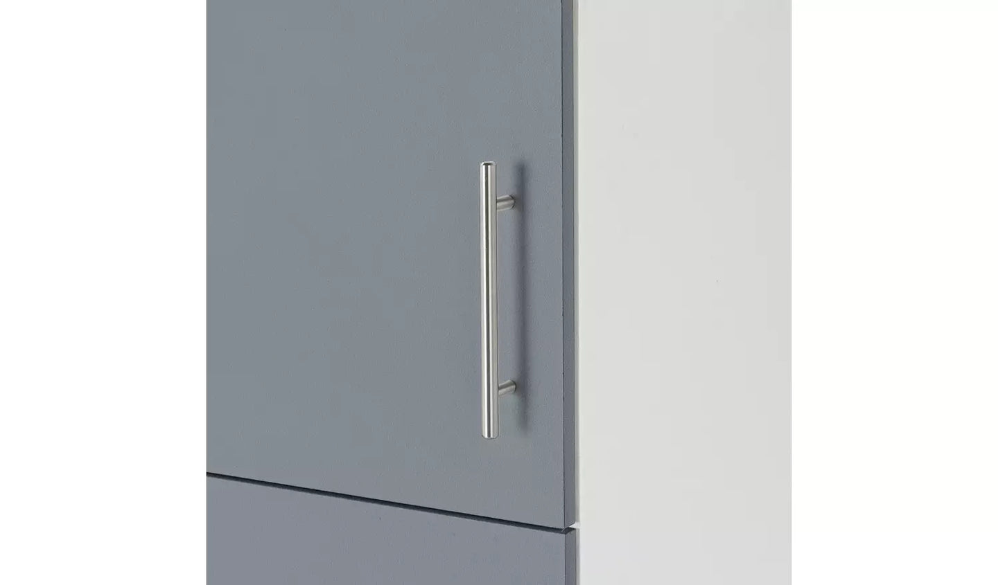 Athina 500mm Fitted Kitchen Tall Unit - Grey